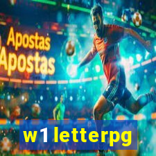 w1 letterpg